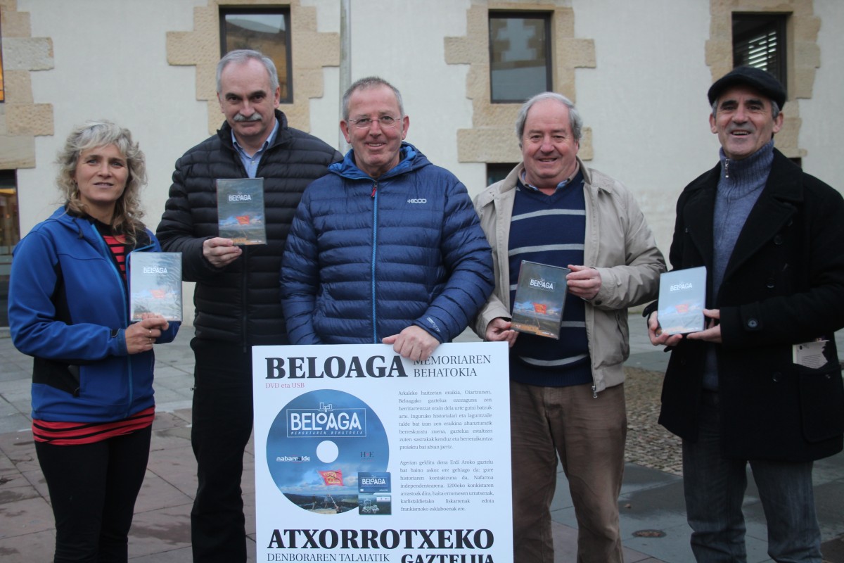 Beloagako gazteluari buruzko dokumentala emango da hilaren 22an