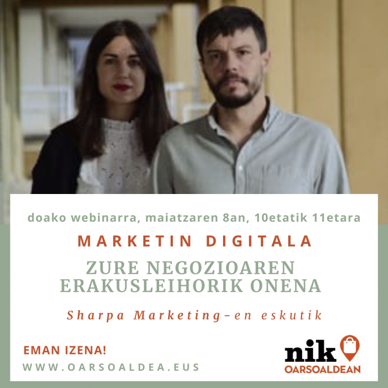 Marketin digitala: zure negoziorako erakusleihorik onena