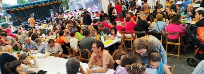 Auzoko festez gozatzeko prest daude altzibartarrak