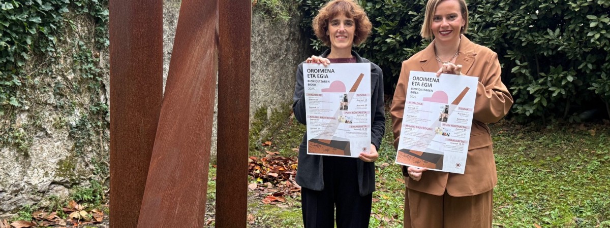 ‘Oroimena eta egia, bizikidetzaren bidea’ zikloa, azaroaren 10etik 27ra